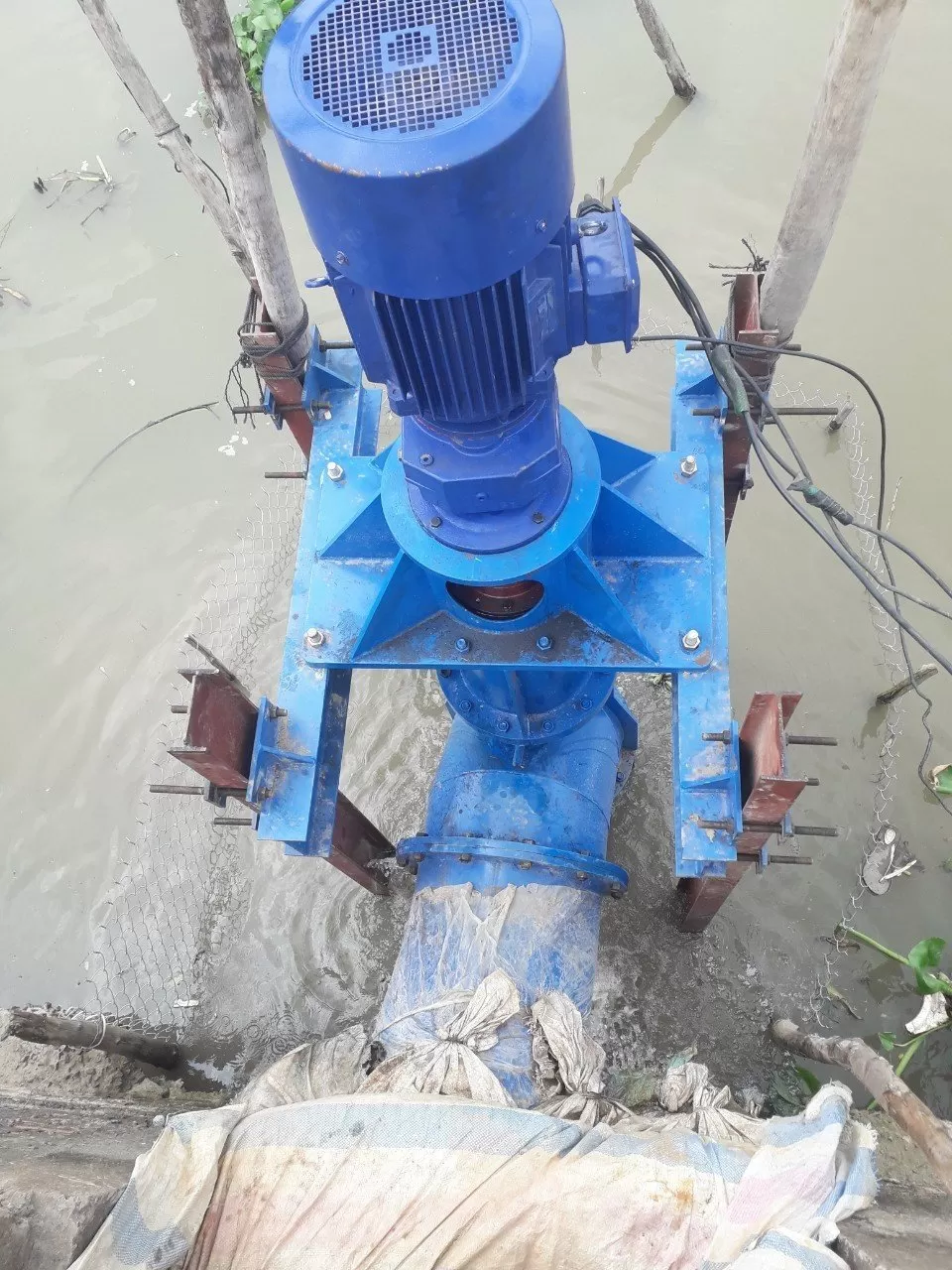 Công trình bơm hướng trục đặt đứng