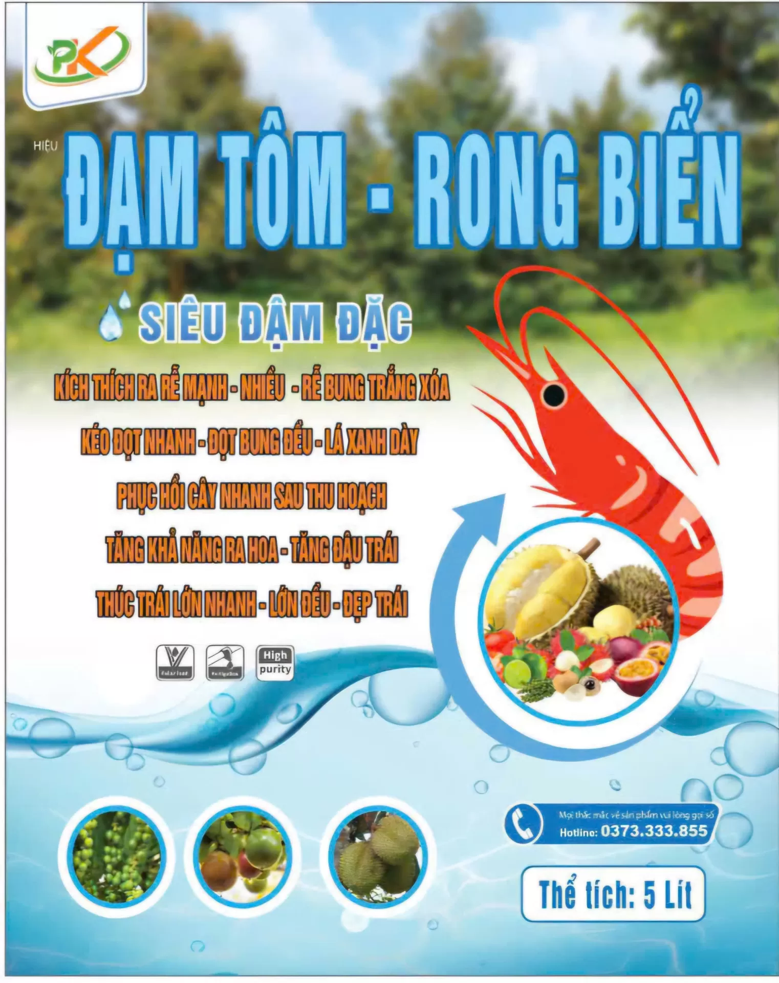 ĐẠM TÔM - RONG BIỂN